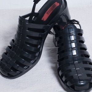 Melissa Women's Strappy Black Sandals